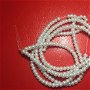 Șirag perle de sticlă albe (4,5 mm)