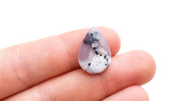 Cabochon  opal dendritic - OP14