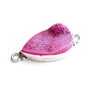 Link cu agat druzy  roz
