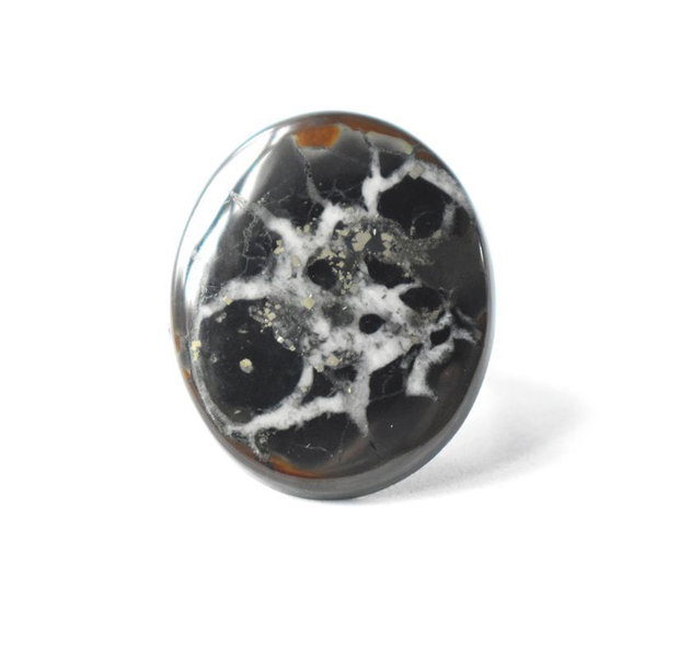 Inel din argint 925 si septarian