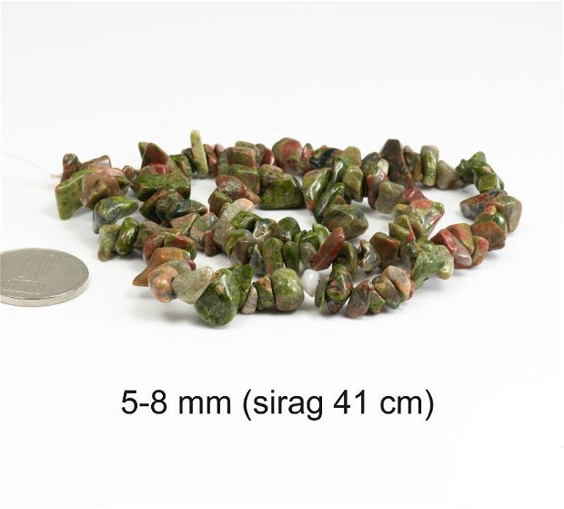 Sirag Unakit natural, chipsuri, 5-8 mm, CH05