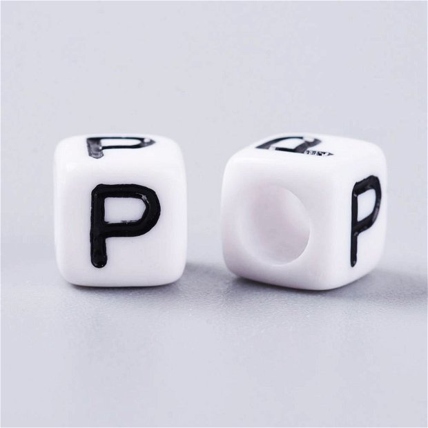Alfabet, margea litera P cub -67S