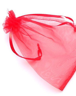 LAE41 - saculet organza rosu