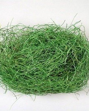 K0560 Vf -  Iarba decorativa de Paste, lemnoasa, usor rigida, verde padure, 110g