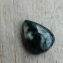 Cabochon agata moss, 22x17 mm
