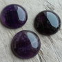 Cabochon ametist, 30 mm