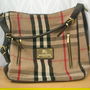 BURBERRY GEANTA TEXTIL SI PIELE