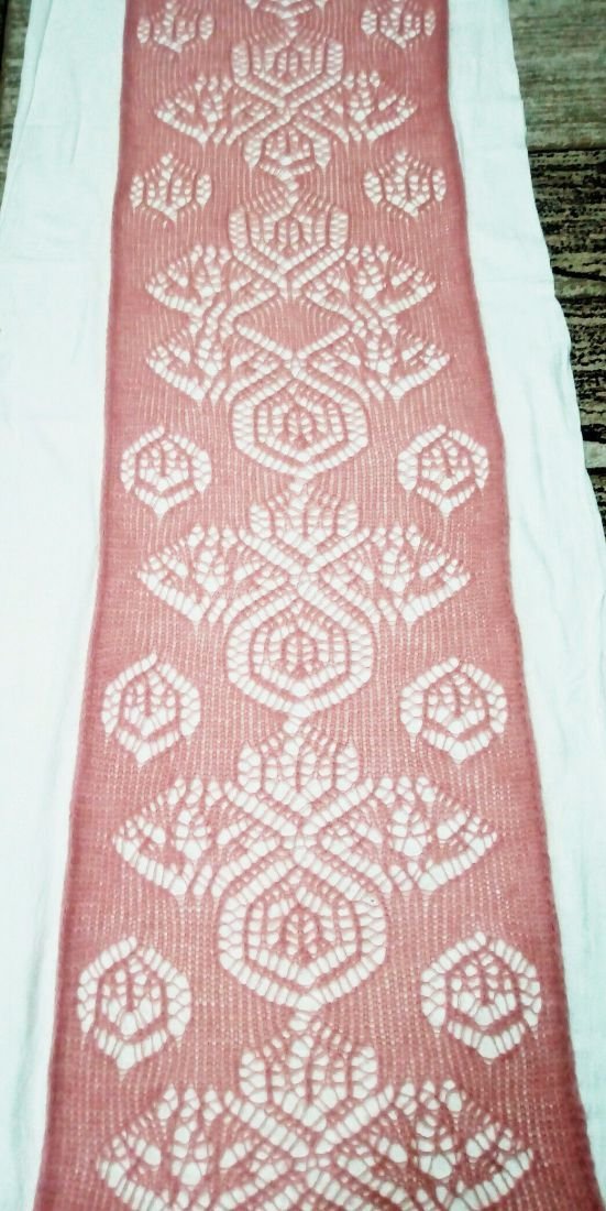Șal tricotat 0025
