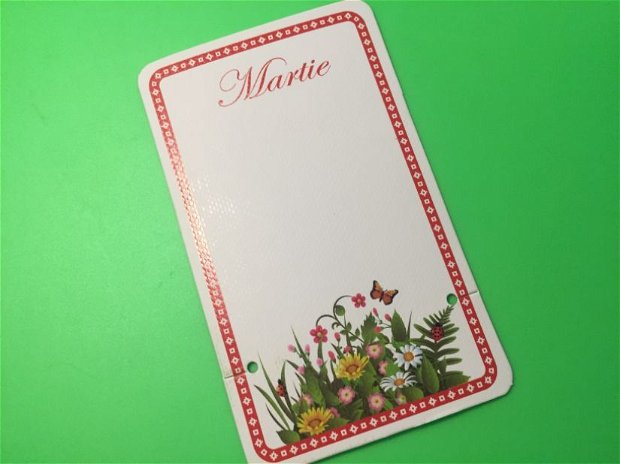 100 Cartonașe mărțisor (9x5,5cm)