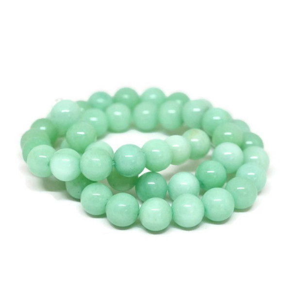 Jad sfere 8mm verde pastel  GSLAK 516