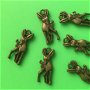 Charm(1,9x0,8cm) Bambi,nuanță bronz antic
