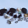 Lot cat B margele onix, perle si cruciulite