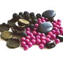 Lot margele perle,lava cat.B accesorii bronz
