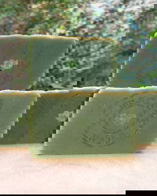 SAMPON SOLID MEDICINAL, impotriva dermatitei seboreice - reteta noua, cu fibre de matase naturala.
