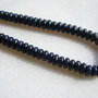 Lapis lazuli grad A rondele aprox 6x3 mm
