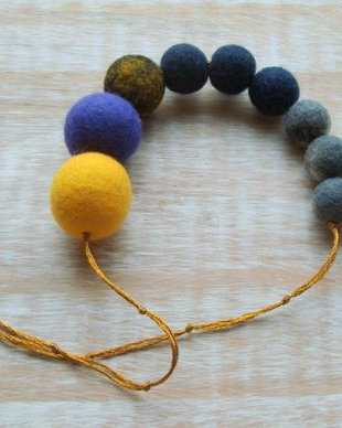 Colier Blue Grey