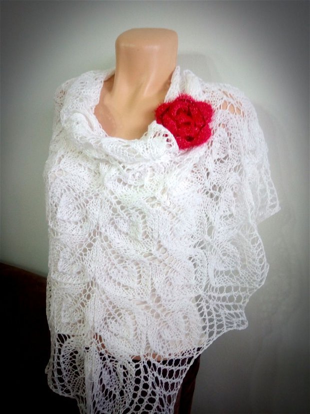 Sal alb tricotat 0026