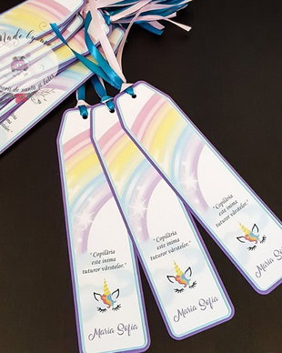 Martuire semn de carte unicorn