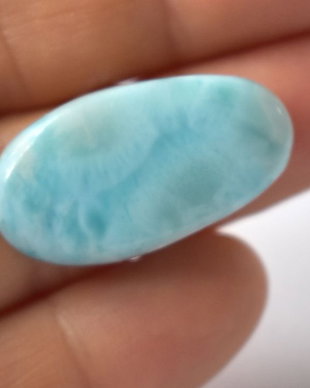 Inel din Argint 925  si larimar