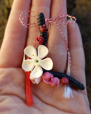 Martisor crenguta flori de mar