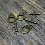 Inchizatoare toggle, bronz 20x10mm BZLAK 163