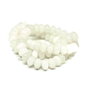 Jad alb semiopac rondele 8x5mm GSLAK 530