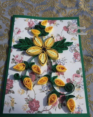 Felicitare handmade mare