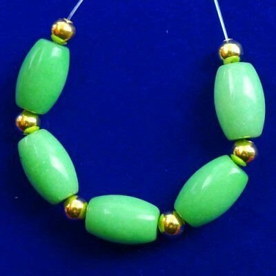 Green jade 16x10 mm
