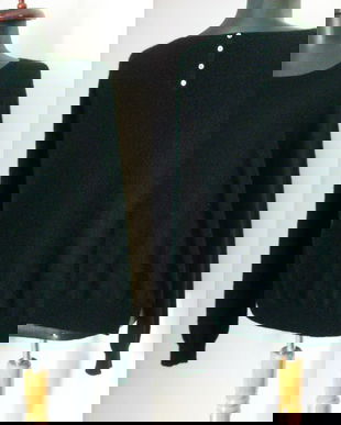 PULOVER CASMIR NEGRU