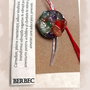 Mărtisor broșă, cristale pentru zodia Berbec  , cristaloterapie, martisoare zodii