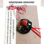 Mărtisor broșă, cristale pentru zodia Fecioara  , cristaloterapie, martisoare zodii