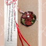 Mărtisor broșă, cristale pentru zodia Leu  , cristaloterapie, martisoare zodii