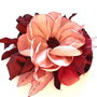 Brosa/Aplicatie pentru rochie/Flori textile