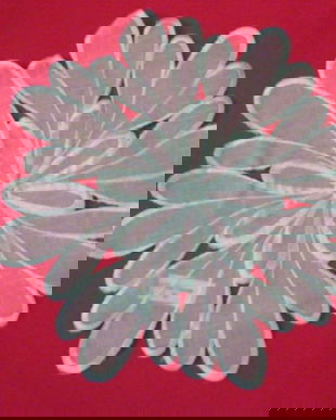 Floare brodata pt aplicatii