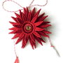 Martisor floare rosie 3D
