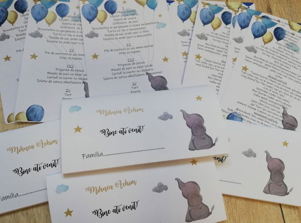 Invitatie elefant