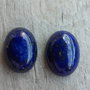 Cabochon lapis lazuli, 16x12 mm (2 buc)