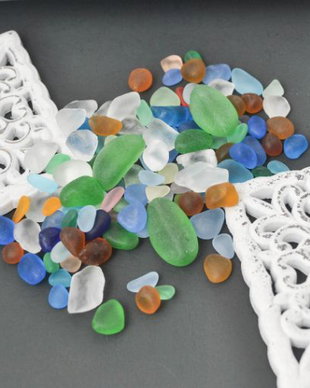 140 grame sea glass