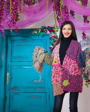 Cardigan ,primavara,croset,dame
