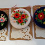 Brose brodate; cu rol de martisor