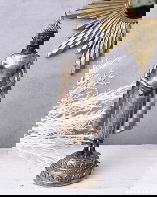 Statueta din rasini cu Budha