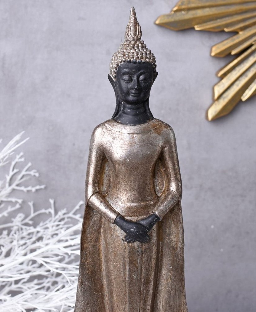 Statueta din rasini cu Budha