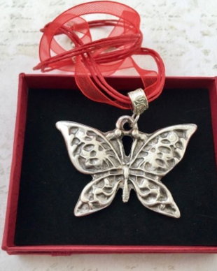Colier MARTISOR zamac argintat