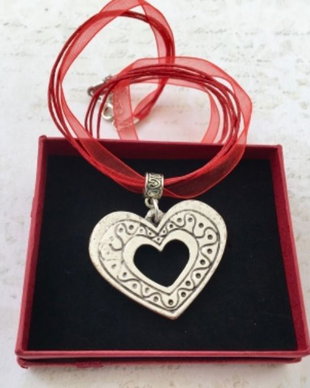Colier MARTISOR zamac argintat