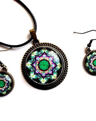 set sticla  mandala 34019