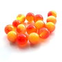 Red orange agate