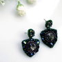 Cercei strălucitori cu cristale Swarovski, Cercei statement