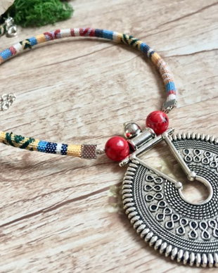 Colier boho etnic