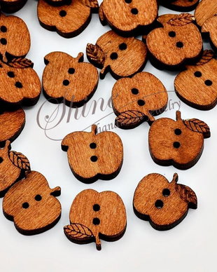 Nasturi mar, Saddle Brown, 15x17x4mm