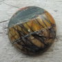 Cabochon Jasp Picasso, 30 mm